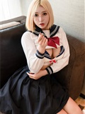 Xiuren 2021.03.04 No.3163 Wenjing school uniform breast beauty(15)